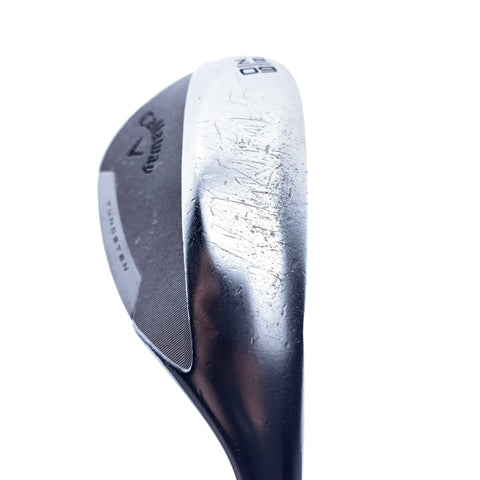 Used Callaway Opus Platinum Chrome Lob Wedge / 60.0 Degrees / Wedge Flex