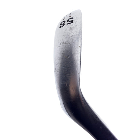 Used Cleveland 588 RTX Satin Chrome Lob Wedge / 58.0 Degrees / Wedge Flex