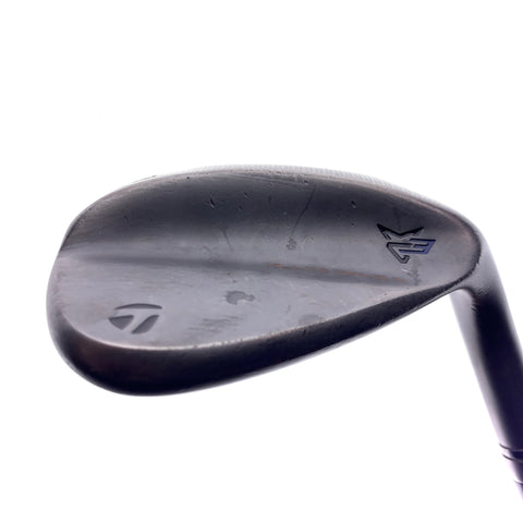 Used TaylorMade Milled Grind 3 Black Lob Wedge / 58.0 Degrees / Stiff Flex