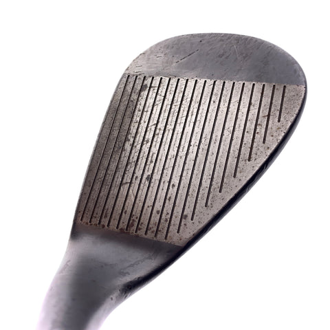 Used TaylorMade Milled Grind 3 Black Lob Wedge / 58.0 Degrees / Stiff Flex