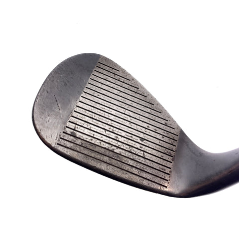 Used TaylorMade Milled Grind 3 Black Lob Wedge / 58.0 Degrees / Stiff Flex