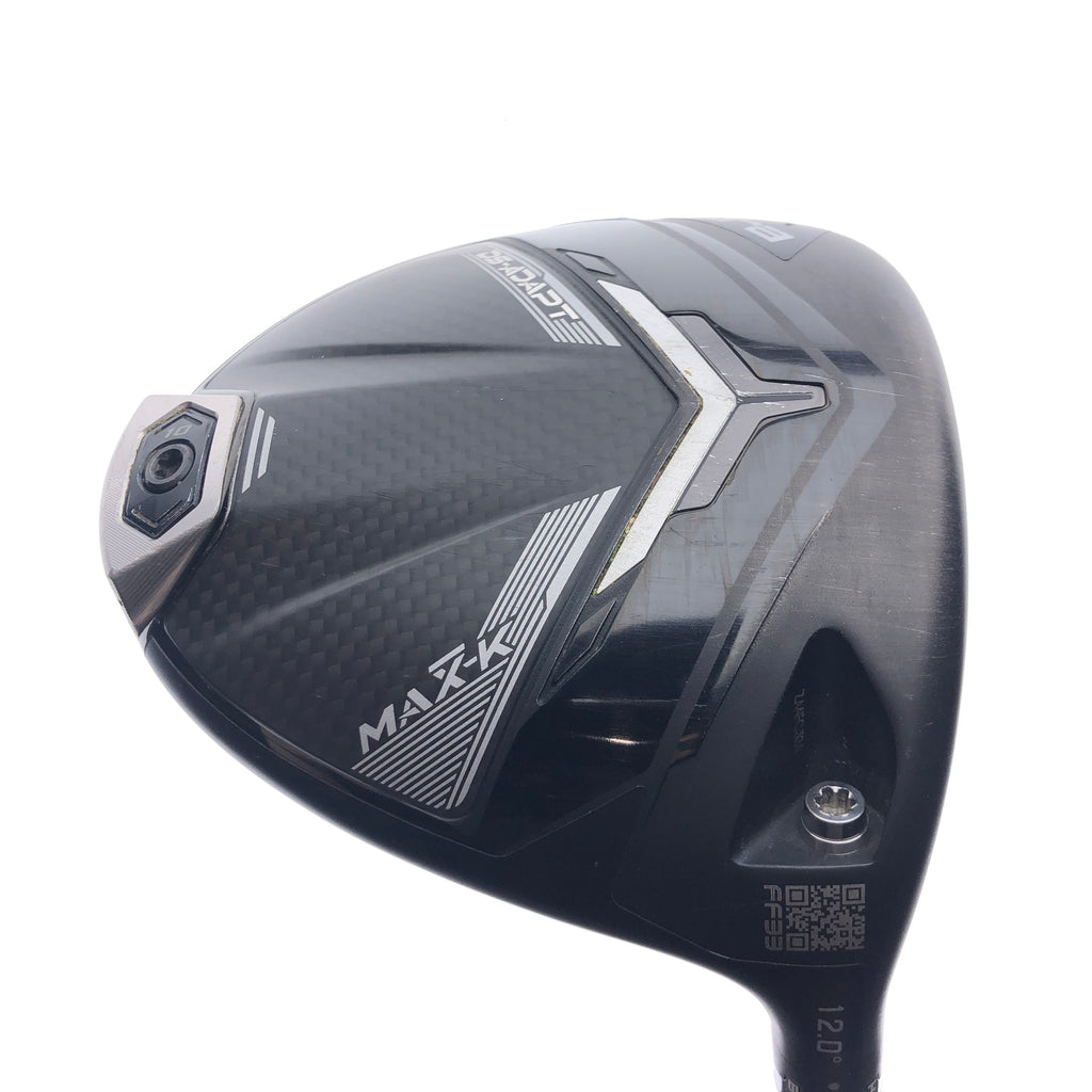 Used Cobra DS Adapt Max K Driver / 12.0 Degrees / X-Stiff Flex