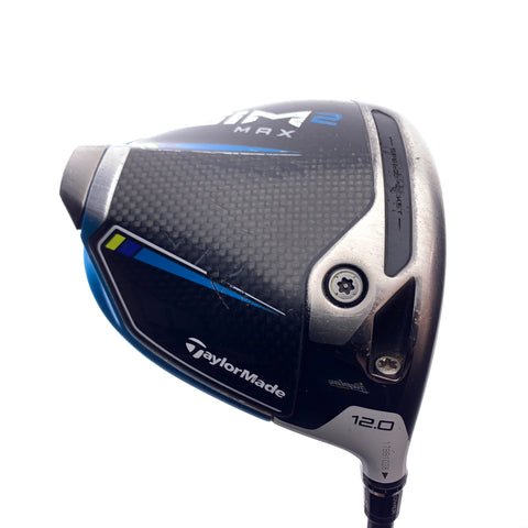 Used TaylorMade Sim2 Max Driver / 12.0 Degrees / Stiff Flex