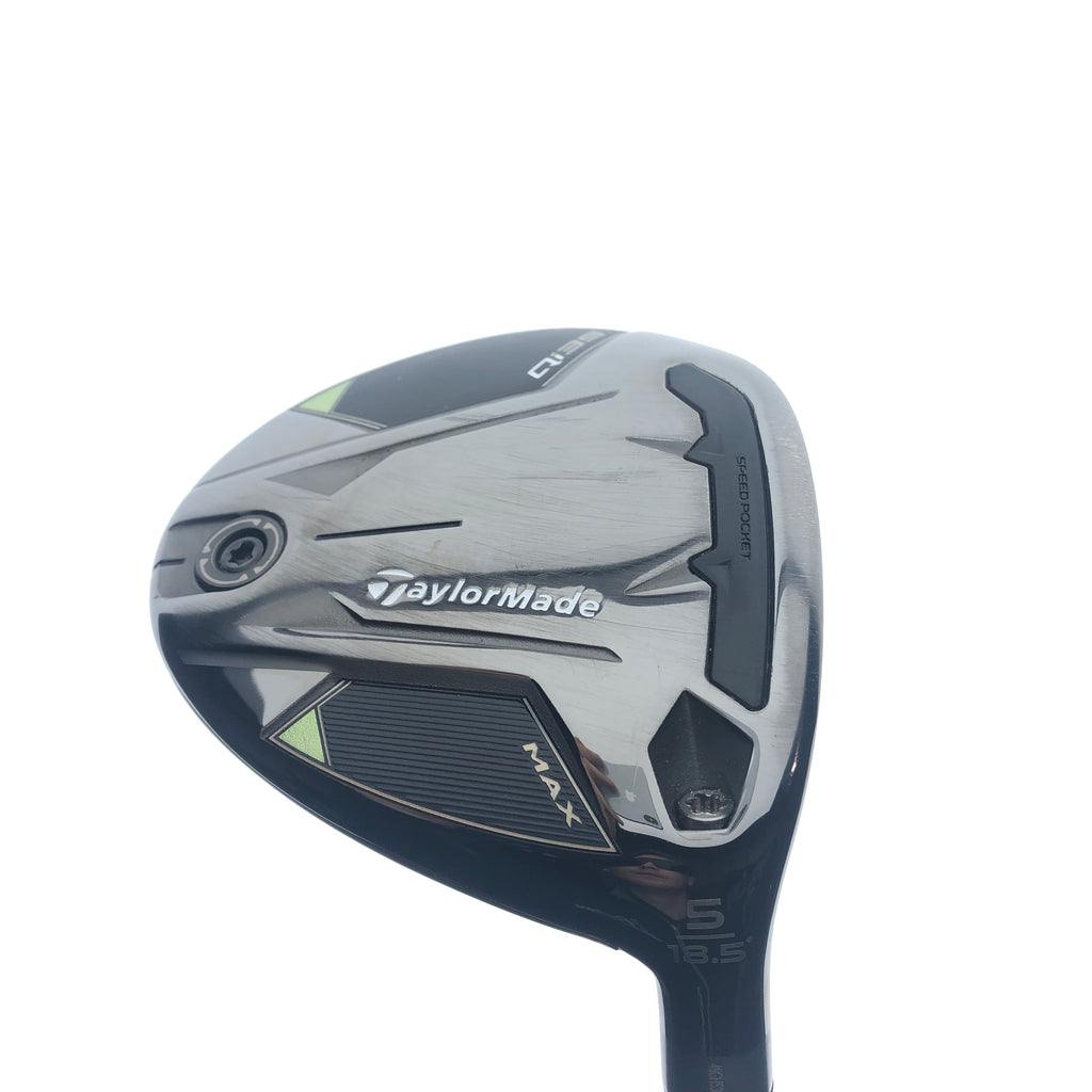 Used TaylorMade Qi35 Max 5 Fairway Wood / 18.5 Degrees / X-Stiff Flex