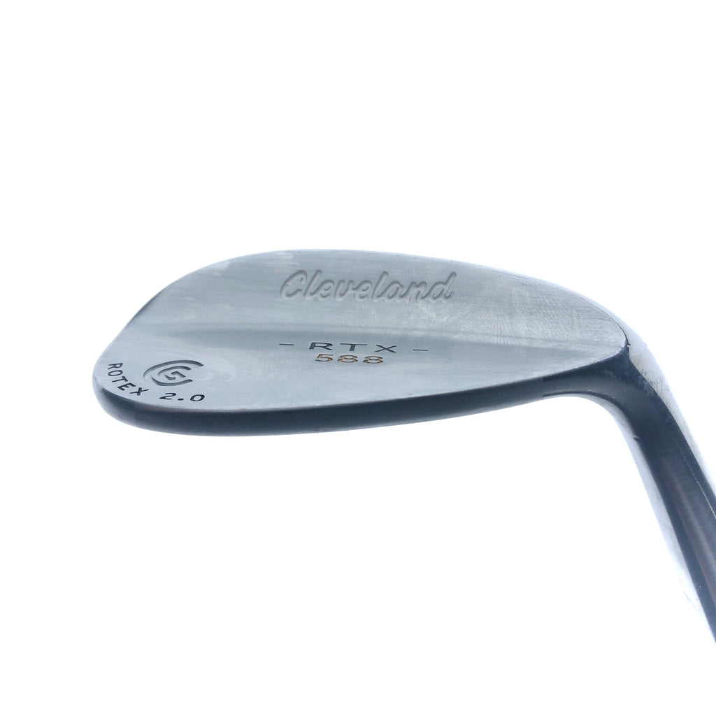 Used Cleveland 588 RTX Satin Chrome Sand Wedge / 56.0 Degrees / Wedge Flex