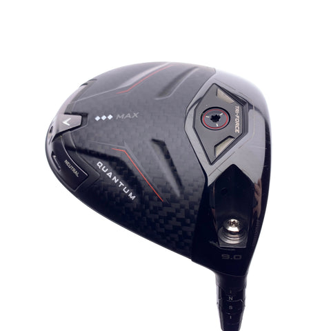Used Callaway Quantum Triple Diamond Max Driver / 9.0 Degrees / Stiff Flex