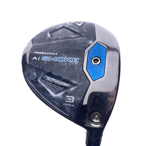 Used Callaway Paradym Ai Smoke MAX 3 Fairway Wood / 15 Degrees / Stiff Flex