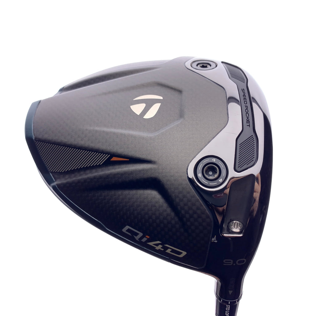 Used TaylorMade Qi4D Driver / 9.0 Degrees / X-Stiff Flex