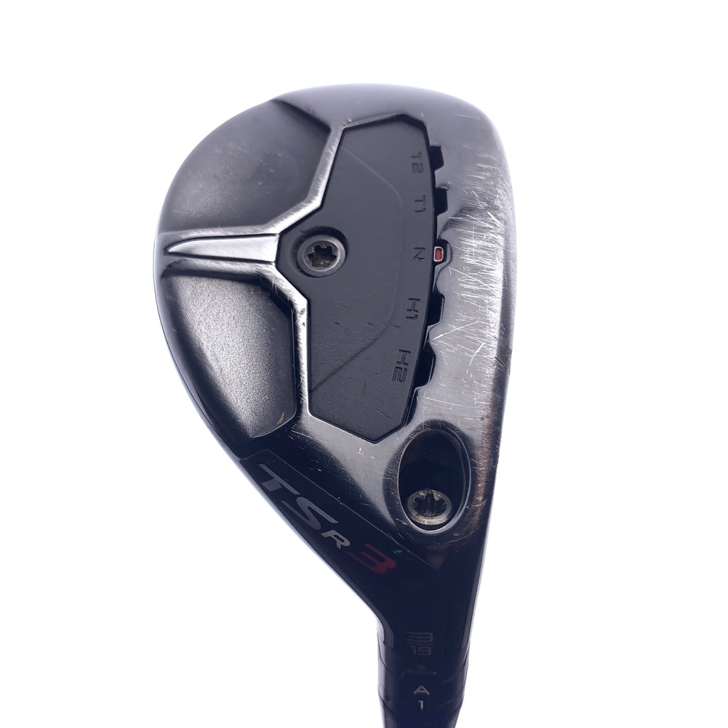 Used Titleist TSR 3 3 Hybrid / 19 Degrees / Stiff Flex