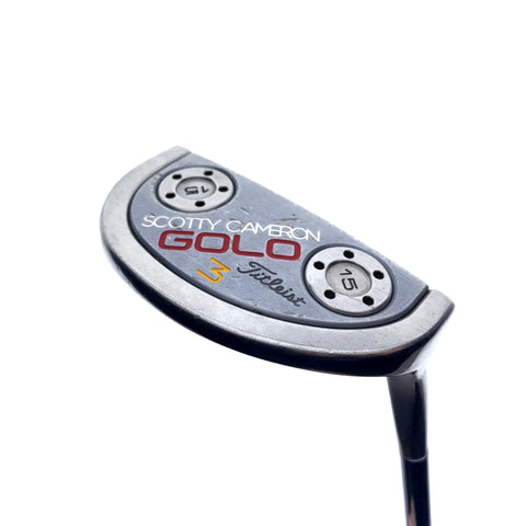 Used Scotty Cameron Golo 3 2015 Putter / 34.0 Inches