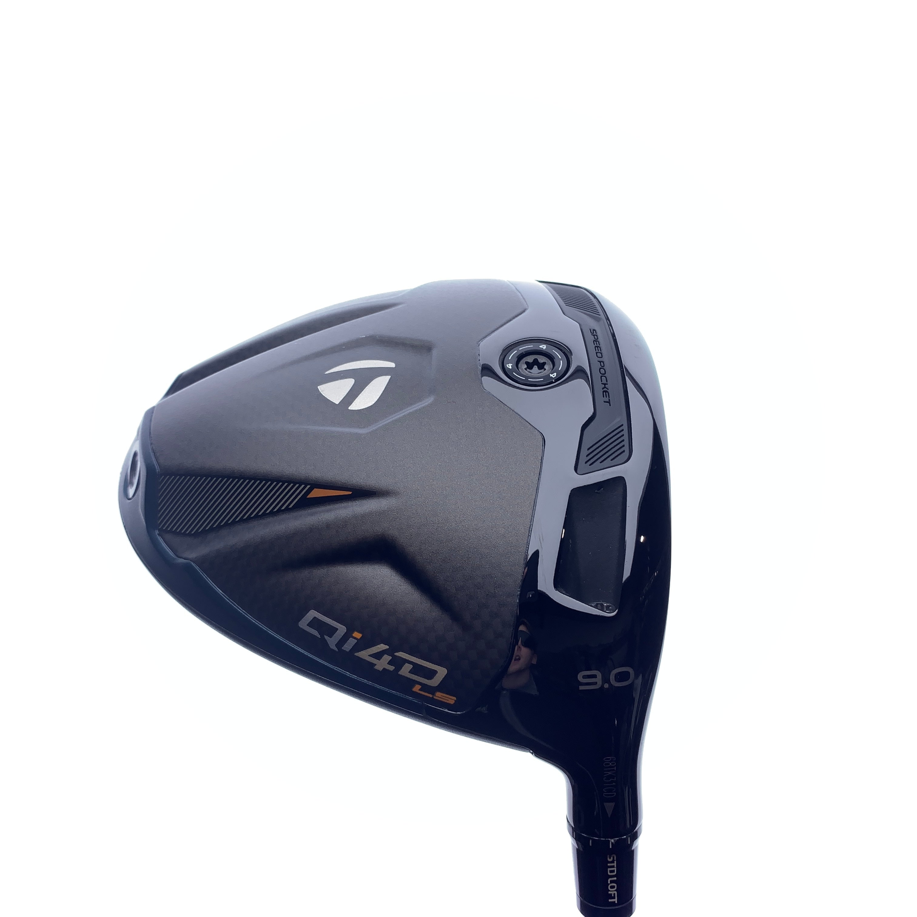 Used TaylorMade Qi4D LS Driver / 9.0 Degrees / Stiff Flex