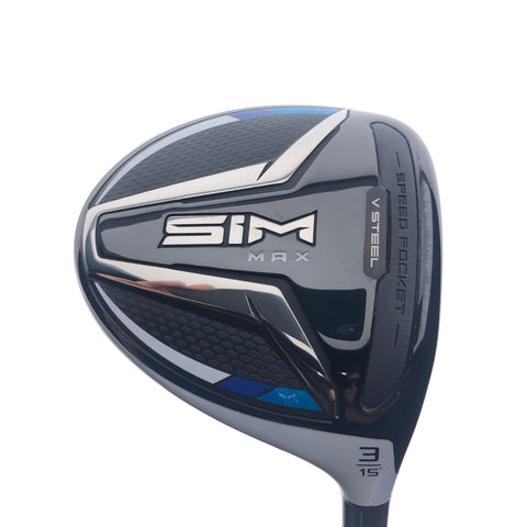 Used TaylorMade SIM Max 3 Fairway Wood / 15.0 Degrees / Ladies Flex