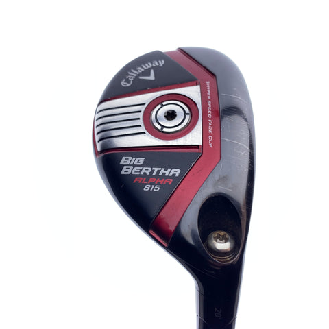Used Callaway Big Bertha Alpha 815 3 Hybrid / 20.0 Degrees / Regular Flex