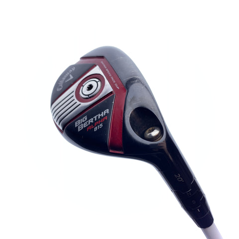 Used Callaway Big Bertha Alpha 815 3 Hybrid / 20.0 Degrees / Regular Flex