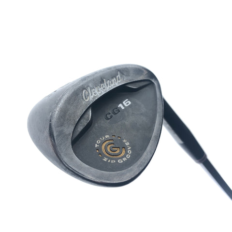 Used Cleveland CG16 Black Pearl Gap Wedge / 52.0 Degrees / Regular Flex