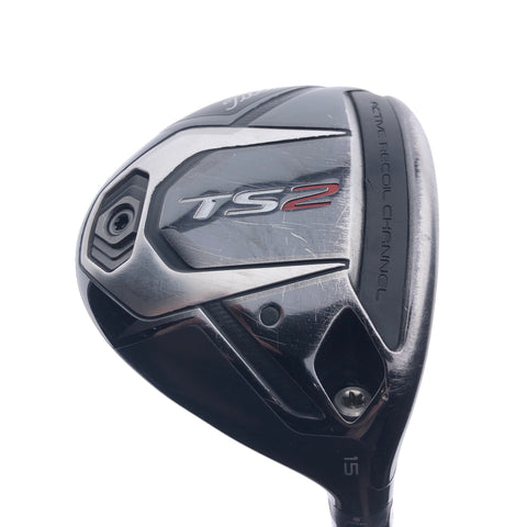 Used Titleist TS2 3 Fairway Wood / 15 Degrees / Stiff Flex