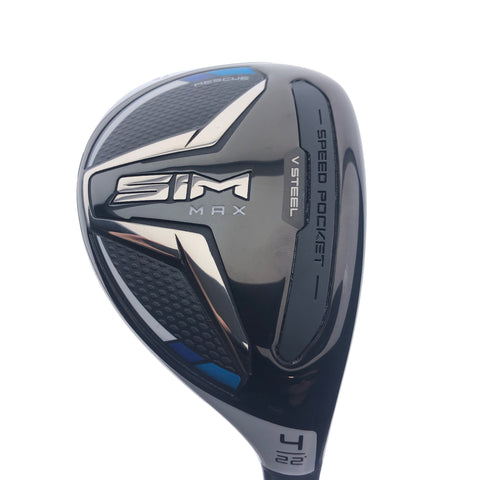 Used TaylorMade SIM Max 4 Hybrid / 22.0 Degrees / Ladies Flex