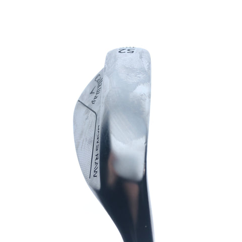 Used Callaway Jaws Raw 2022 Gap Wedge / 52.0 Degrees / X-Stiff Flex