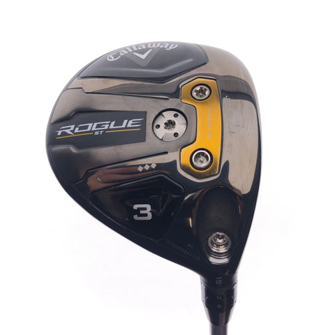 Used TOUR ISSUE Callaway Rogue ST Triple Diamond 3 F Wood / 15 Deg / X-Stiff