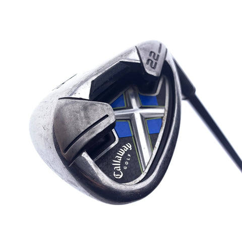Used Callaway X-22 Approach Wedge / 51.0 Degrees / Uniflex Flex