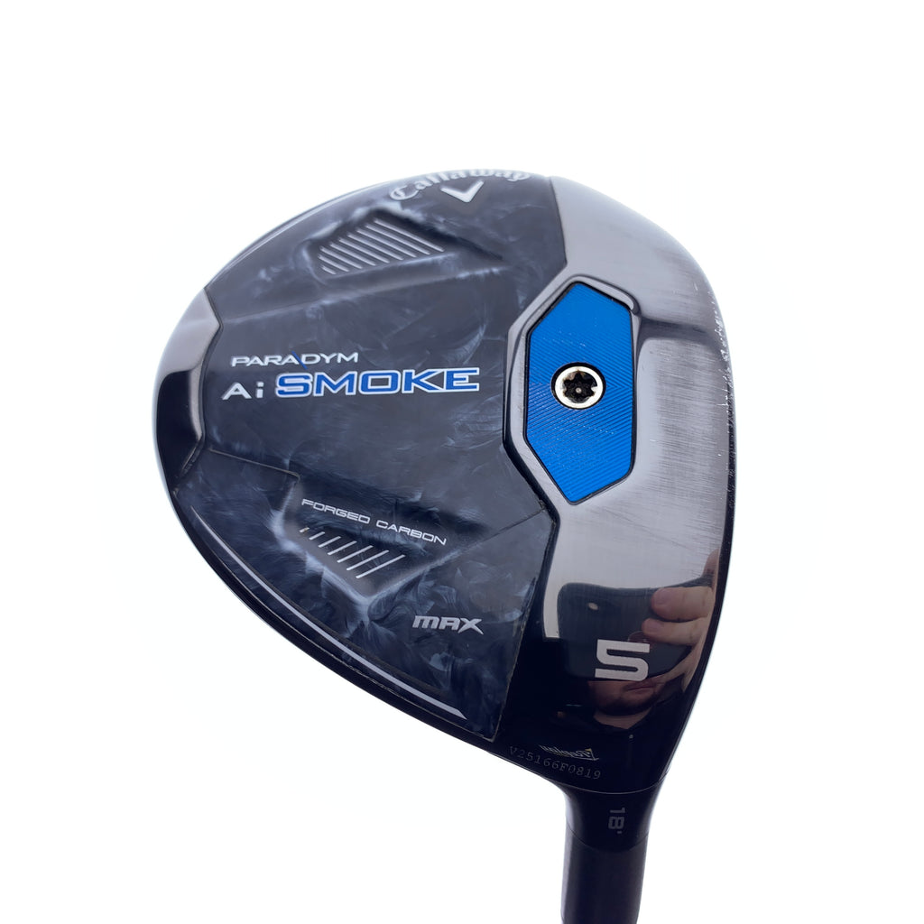 Used Callaway Paradym Ai Smoke MAX 5 Fairway Wood / 18.0 Degrees / Regular Flex