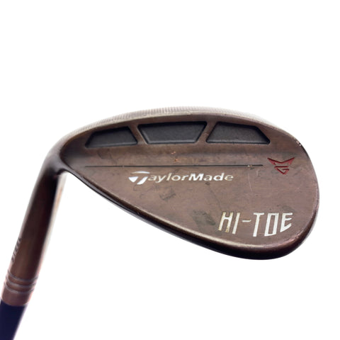 Used TaylorMade Milled Grind HI-TOE Lob Wedge/60.0 Degrees/Wedge Flex/Left-Hand