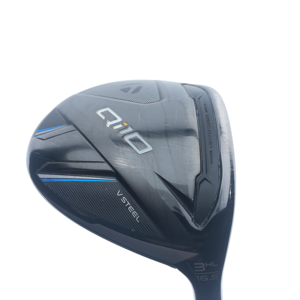 Used TaylorMade Qi10 3  HL Fairway Wood / 16.5 Degrees / Regular Flex