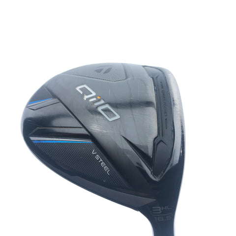 Used TaylorMade Qi10 3  HL Fairway Wood / 16.5 Degrees / Regular Flex