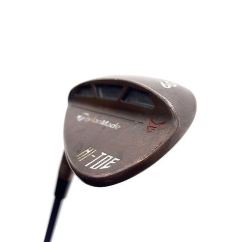 Used TaylorMade Milled Grind HI-TOE Lob Wedge/60.0 Degrees/Wedge Flex/Left-Hand