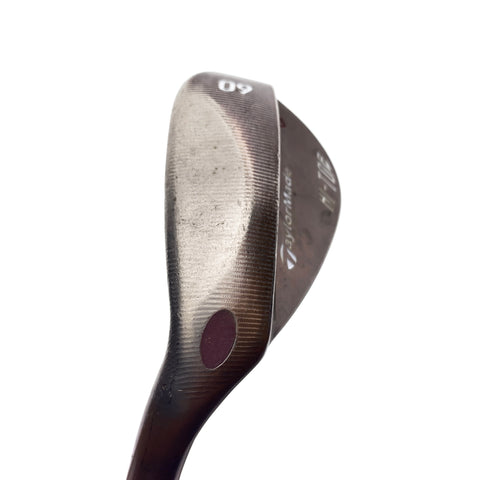 Used TaylorMade Milled Grind HI-TOE Lob Wedge/60.0 Degrees/Wedge Flex/Left-Hand