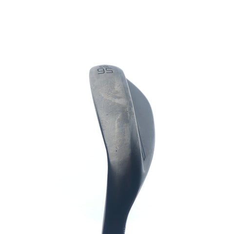 Used Titleist SM9 Jet Black Sand Wedge / 56.0 Degrees / Stiff Flex / Left-Handed