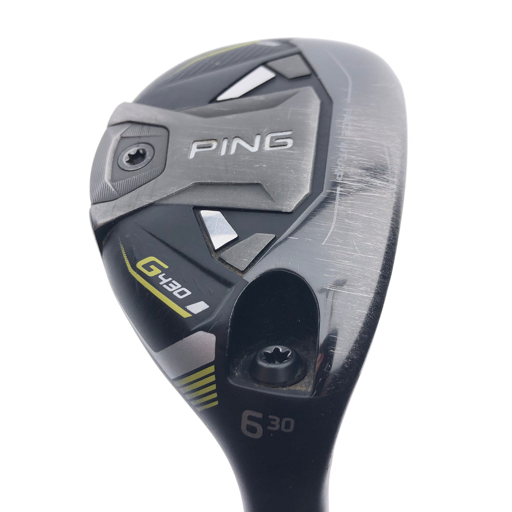 Used Ping G430 6 Hybrid / 30 Degrees / Regular Flex - Replay Golf 