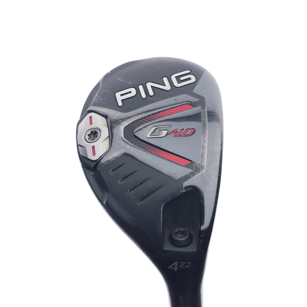 Used Ping G410 4 Hybrid / 22.0 Degrees / Regular Flex