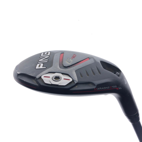 Used Ping G410 4 Hybrid / 22.0 Degrees / Regular Flex