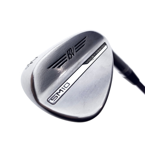 Used Titleist Vokey SM10 Tour Chrome Gap Wedge / 52.0 Degrees / Wedge Flex