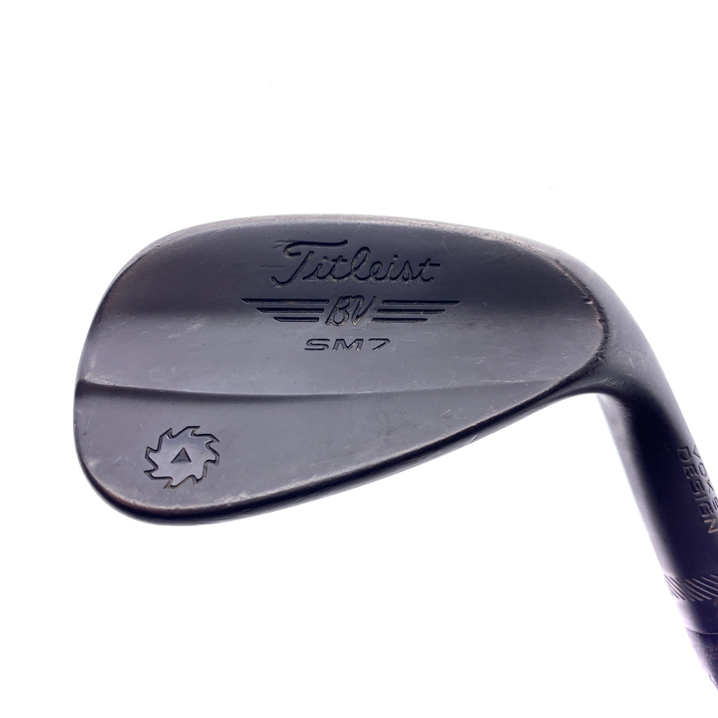 Used Titleist Vokey SM7 Jet Black Gap Wedge / 48.0 Degrees / Wedge Flex