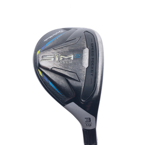 Used TaylorMade Sim2 Max Rescue 3 Hybrid / 19.0 Degrees / Regular Flex