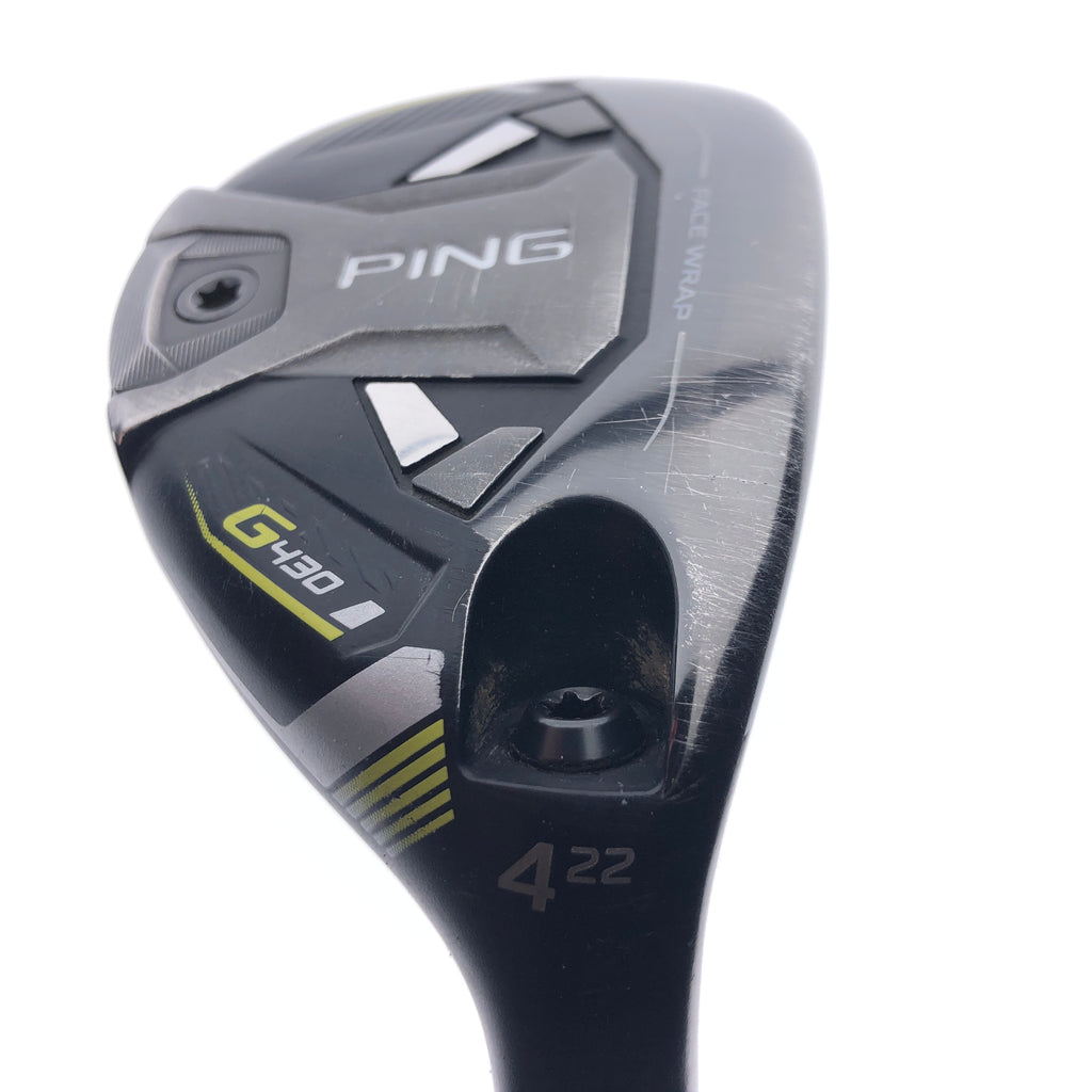 Used Ping G430 4 Hybrid / 22 Degrees / Regular Flex - Replay Golf 