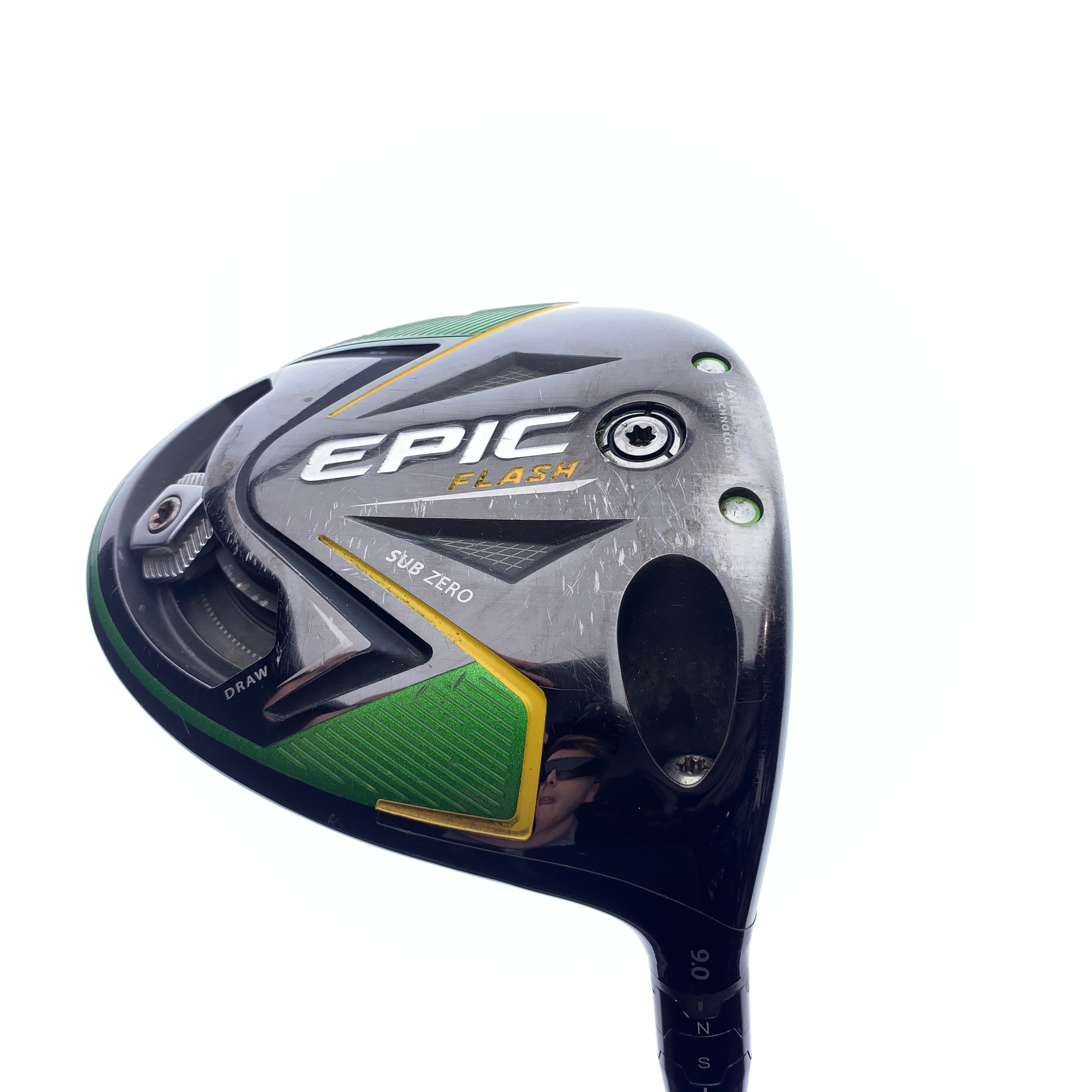 Used Callaway EPIC Flash Sub Zero Driver / 9.0 Degrees / X-Stiff Flex