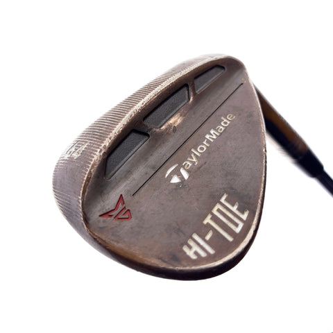 Used TaylorMade Milled Grind HI-TOE Lob Wedge / 64.0 Degrees / Wedge Flex