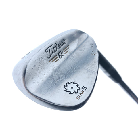 Used Titleist Vokey SM5 Tour Chrome Sand Wedge / 56.0 Degrees / Wedge Flex