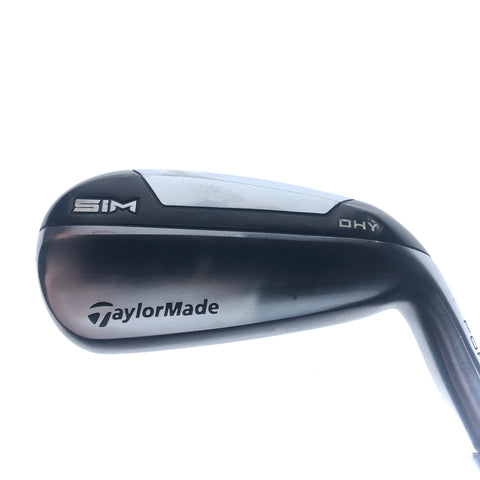 Used TaylorMade Sim DHY 4 Hybrid / 22.0 Degrees / Stiff Flex