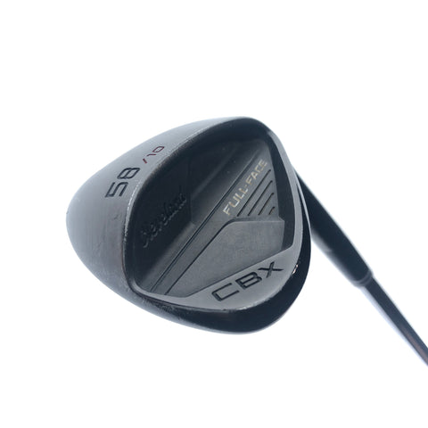 Used Cleveland CBX Full Face Lob Wedge / 58.0 Degrees / Wedge Flex