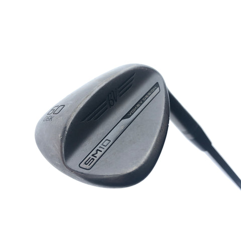 Used Titleist Vokey SM10 Nickel Lob Wedge / 60.0 Degrees / Regular Flex