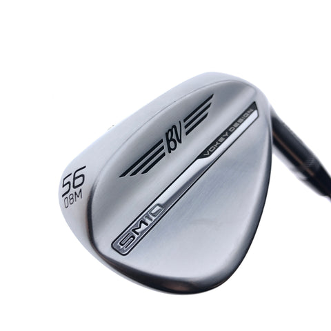 Used Titleist Vokey SM10 Tour Chrome Sand Wedge / 56.0 Degrees / Wedge Flex