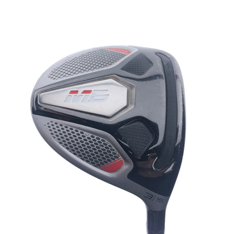 Used TaylorMade M6 3 Fairway Wood / 15.0 Degrees / X-Stiff Flex