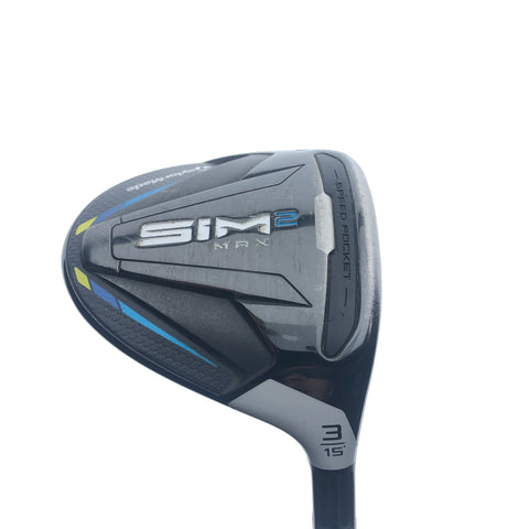 Used TaylorMade Sim2 Max 3 Fairway Wood / 15.0 Degrees / Stiff Flex