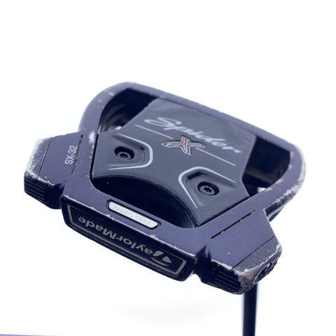 Used TaylorMade Spider X Navy Putter / 34.0 Inches