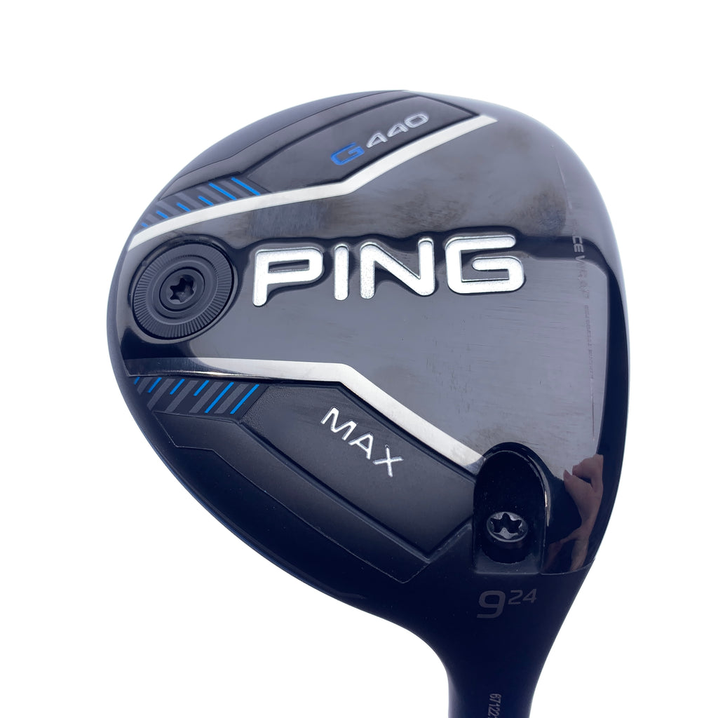 Used Ping G440 Max 9 Fairway Wood / 24 Degrees / Soft Regular Flex