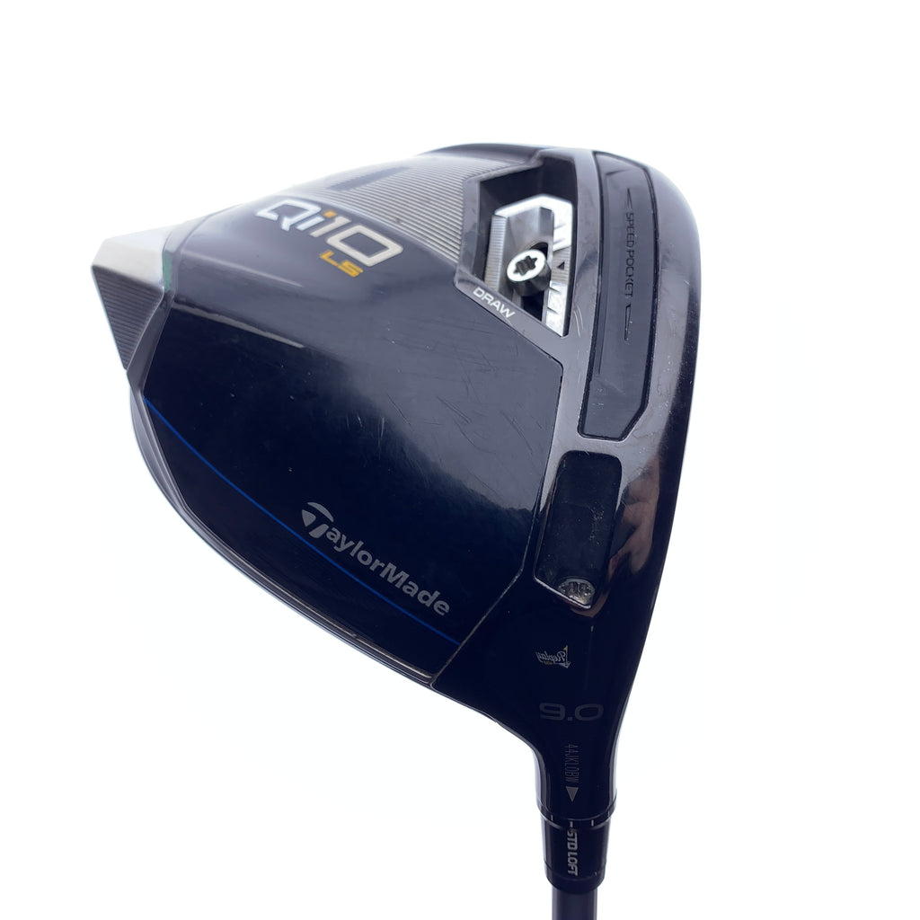 Used TaylorMade Qi10 LS Driver / 9.0 Degrees / Stiff Flex